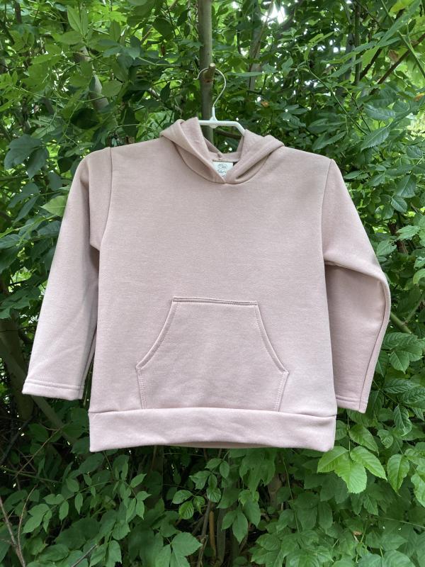 Kinder Sweatshirt Hoodie - Puderfarben